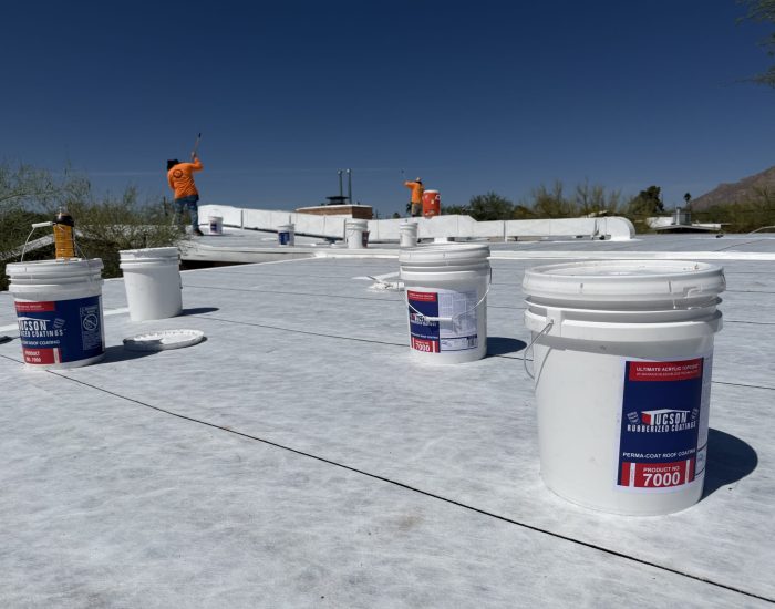 Tucson Rubberized coating