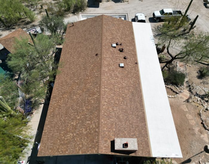 new shingle roof in tucson Az