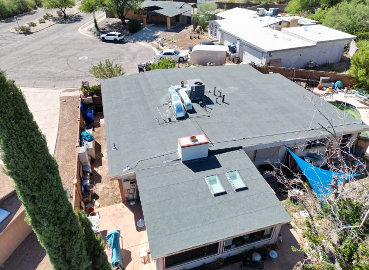 New flat roof in tucson az